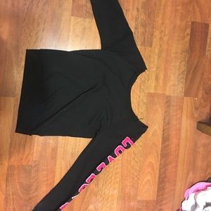 Black long sleeve shirt